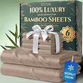 DECOLURE 100% Viscose Derived from Bamboo Sheets King Size by DECOLURE