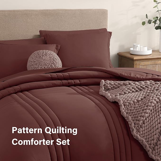 Monbix Queen Comforter Set - Image 3