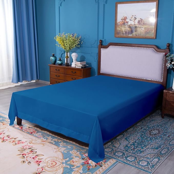 NTBAY Twin Extra-Long Flat Sheet Only - Image 5