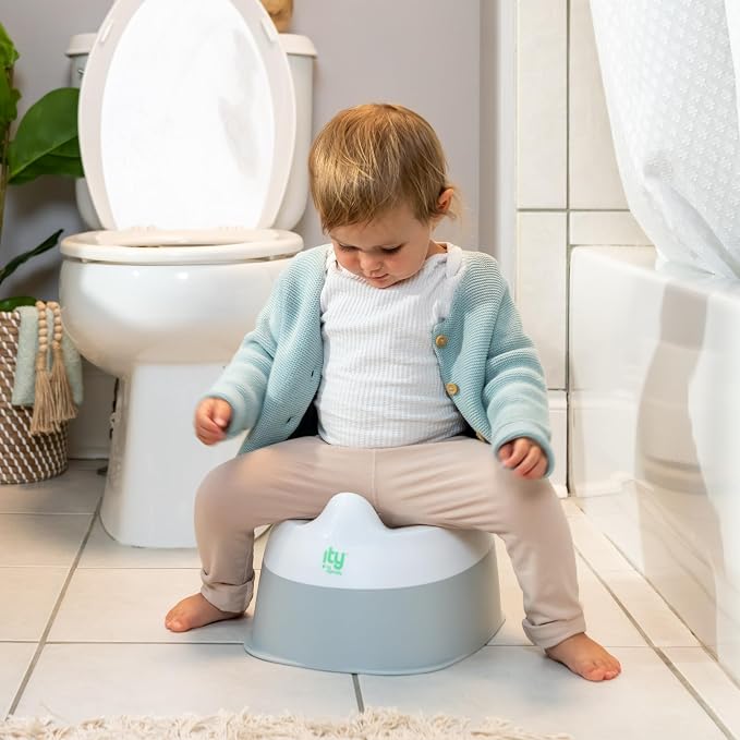 Ingenuity Ready Set Go Potty Training Toilet, Removable Bowl, Non-Skid Bottom - Image 8