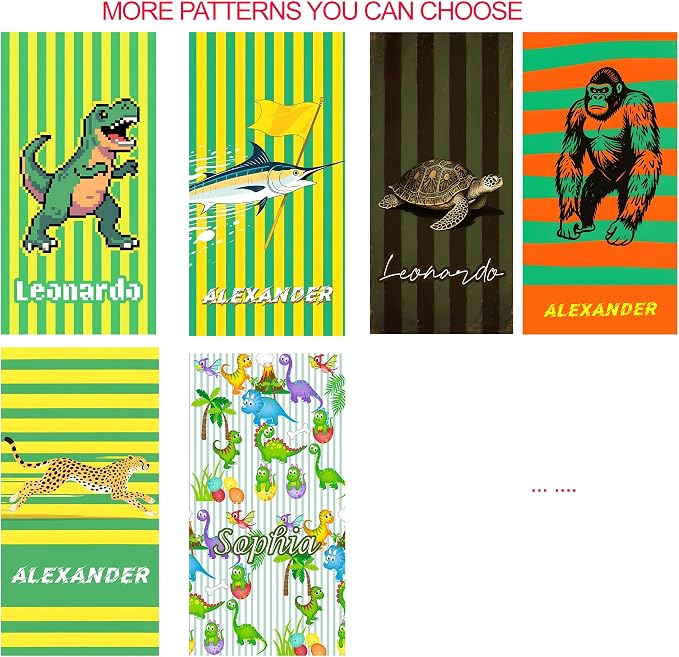JML Personalized Beach Towel - Image 2