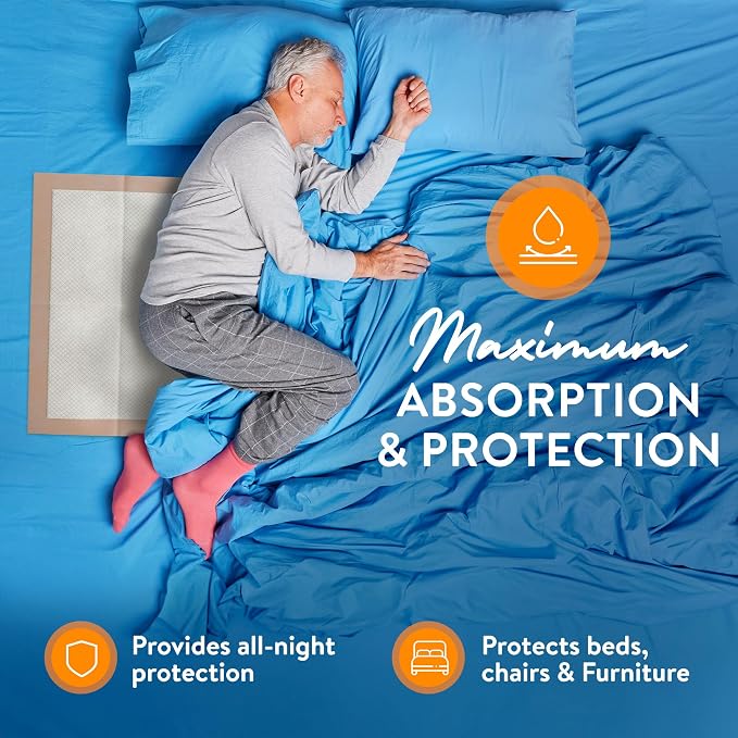 Inspire Extra Large Super Absorbent Disposable Bed Pads - Image 2