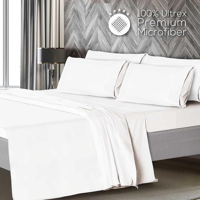 Mueller UltraTemp 6 PC Queen Sheet Set - Image 3