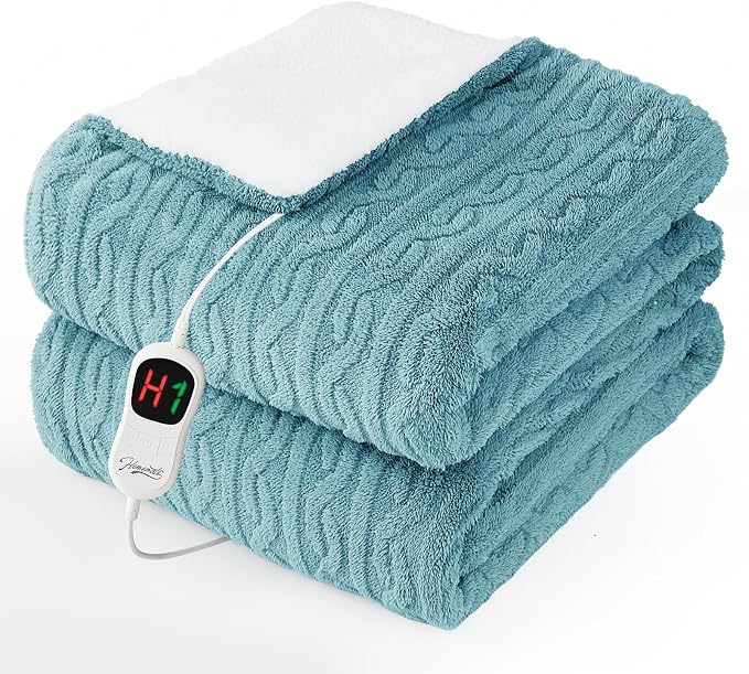 Homemate Electric Heated Blanket Twin Size by Homemate