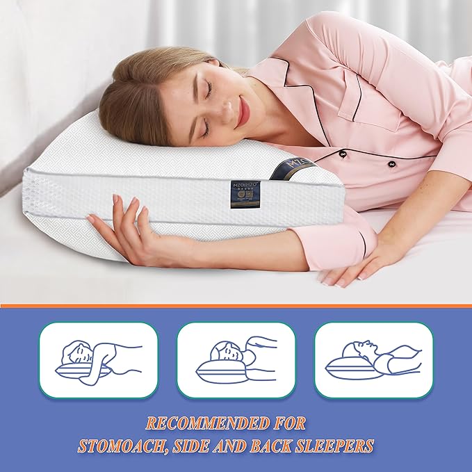 MZOIMZO Luxury Comfy Hotel Collection Bed Pillows - Image 5