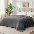 100% Cotton Muslin Blanket California King 120" x 90", 6 Layers Breathable and by Kozyhvn