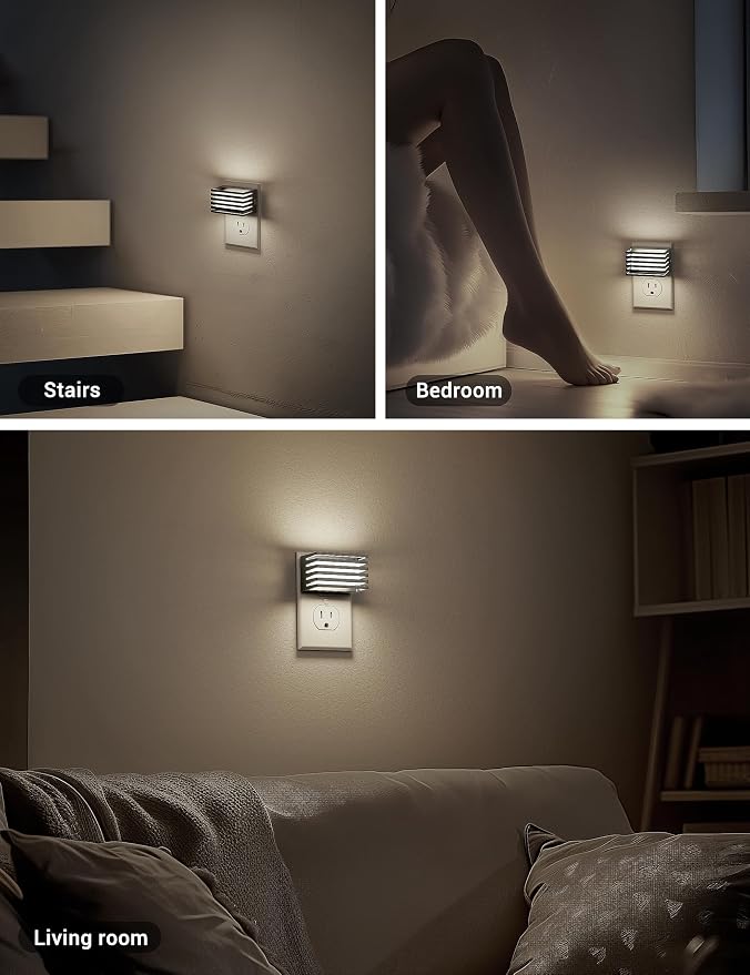 JandCase LED Night Light, Night Lights Plug into Wall - Image 5