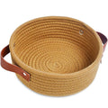 ABenkle Small Storage Basket, Mini Cotton Rope Storage Bin, Cute Tiny Shelf by ABenkle