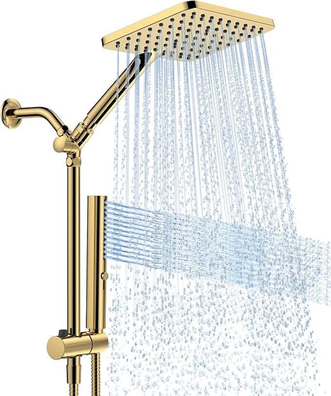 High Pressure Rain Shower Head by HOMBETER