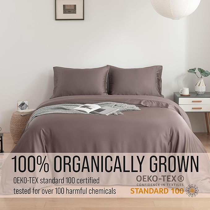 Bella Coterie | Luxury Bamboo Viscose Queen Size Pillowcase Set | 100% - Image 4