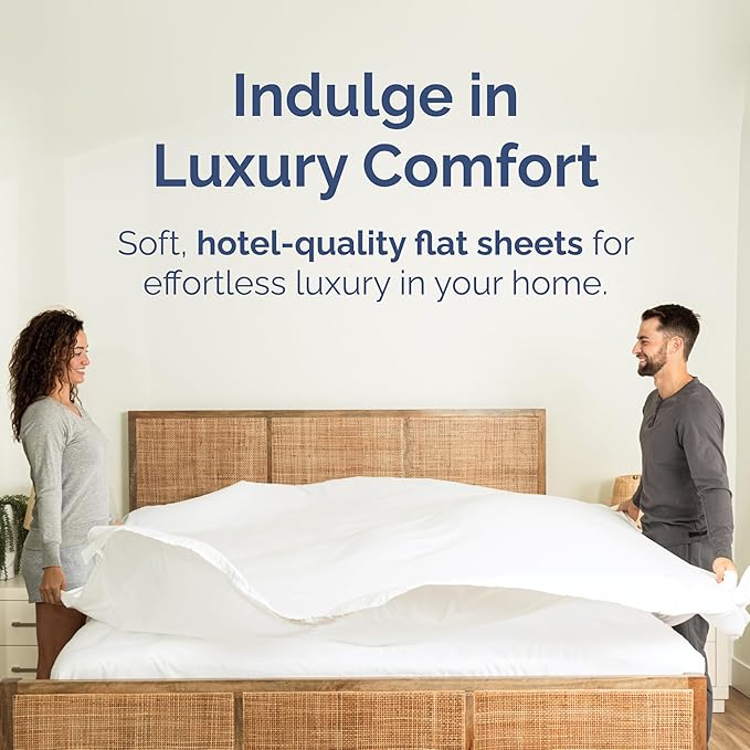 Cal King Size Flat Sheet - Image 2