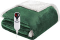 Electric Heated Blanket Throw Size 50"x60", Soft Flannel by Soypipo