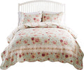 Greenland Home Antique Rose 100% Cotton Heirloom-Quality Quilt Set, 2-Piece by GreenlandHome