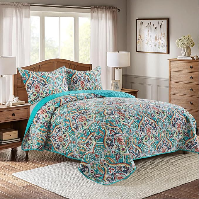 BEDIFANY Cotton Queen Quilt Set - Image 7