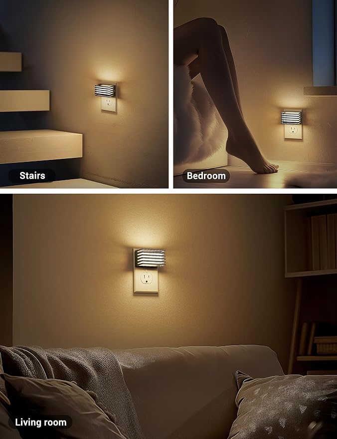 JandCase LED Night Light, Night Lights Plug into Wall - Image 5