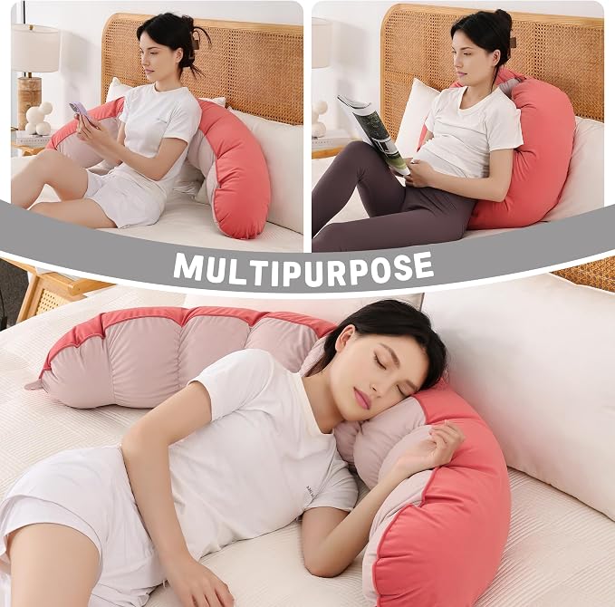 Peallow – Long Round Body Pillow - Image 6