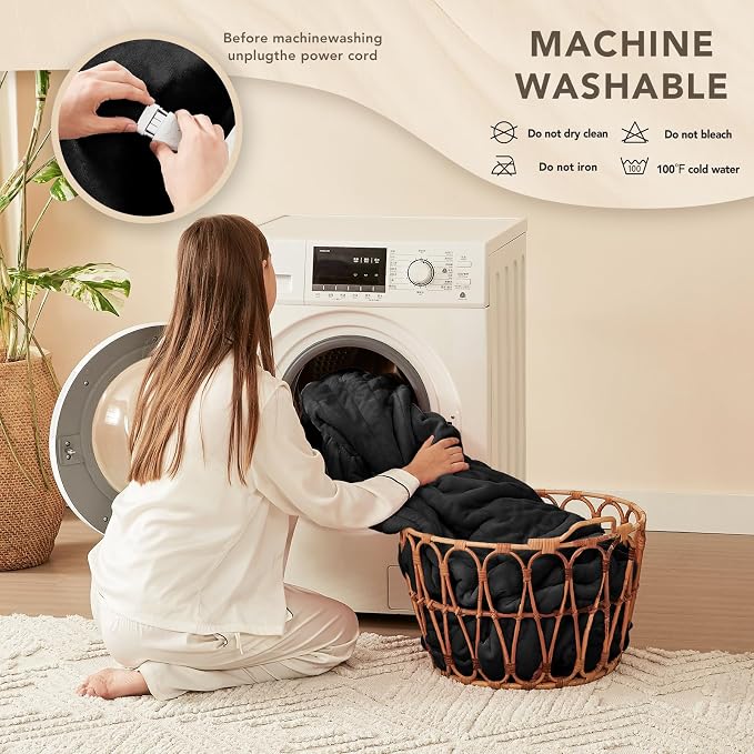 Homemate Heated Blanket Electric Throw - Image 7