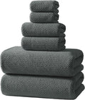 REDKISS Soft 6 Piece Bath Towels Set, 2 Large Bath Towel Sheet, 2 Hand Towels by REDKISSOnline