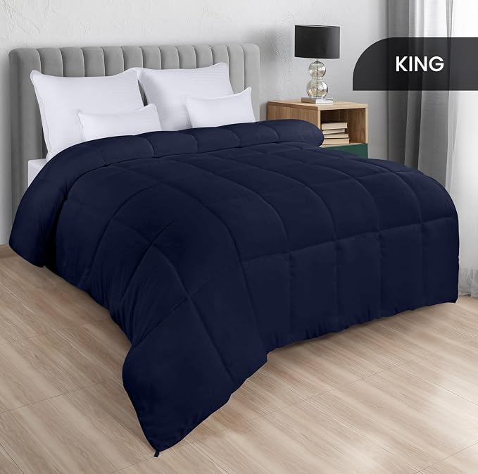 Utopia Bedding Comforters King Size, All Season Duvet Insert, Down Alternative - Image 2