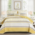 DJY Striped Quilt Set King Size by HOME