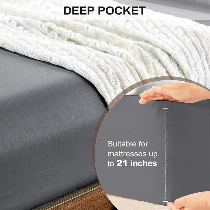 FreshCulture Twin XL Fitted Sheet Only - Image 4