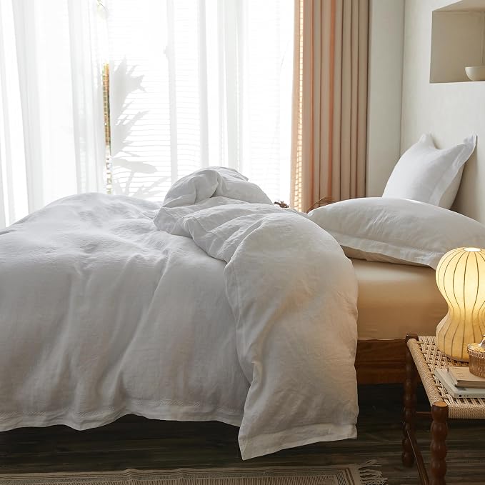 Simple&Opulence 100% Linen Duvet Cover Set - Image 8