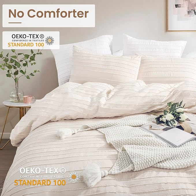 NEXHOME PRO Twin Duvet Cover, Soft and Lightweight 100% Washed Microfiber - Image 4