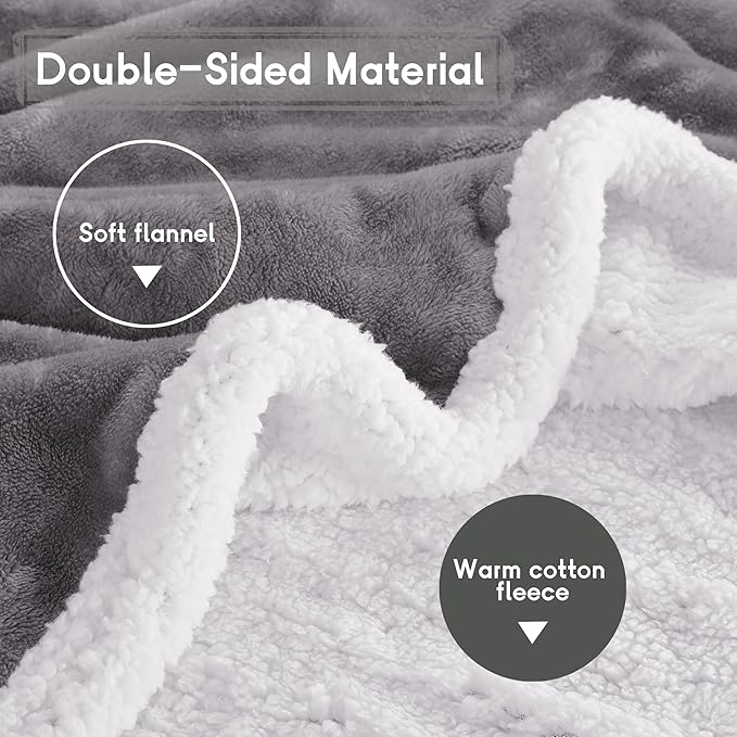 Heated Blanket Electric Throw Size 50''x60'' - Image 5