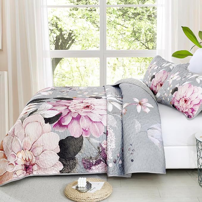 Drucon Floral Quilt King Size - Image 4