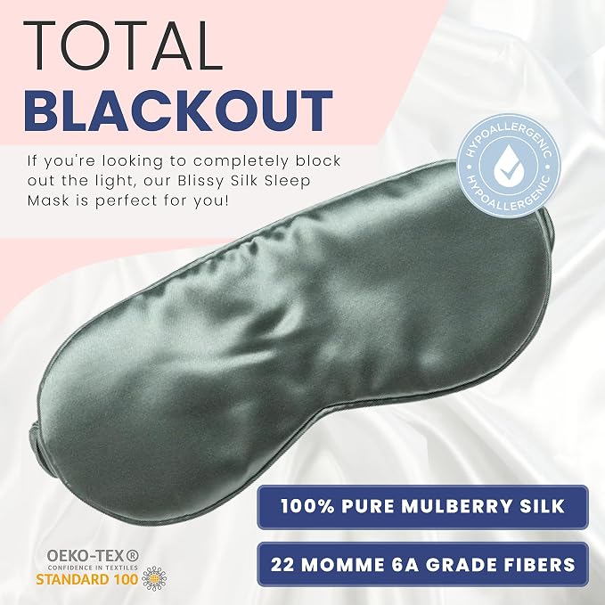 Blissy Silk Sleep Mask - Image 2