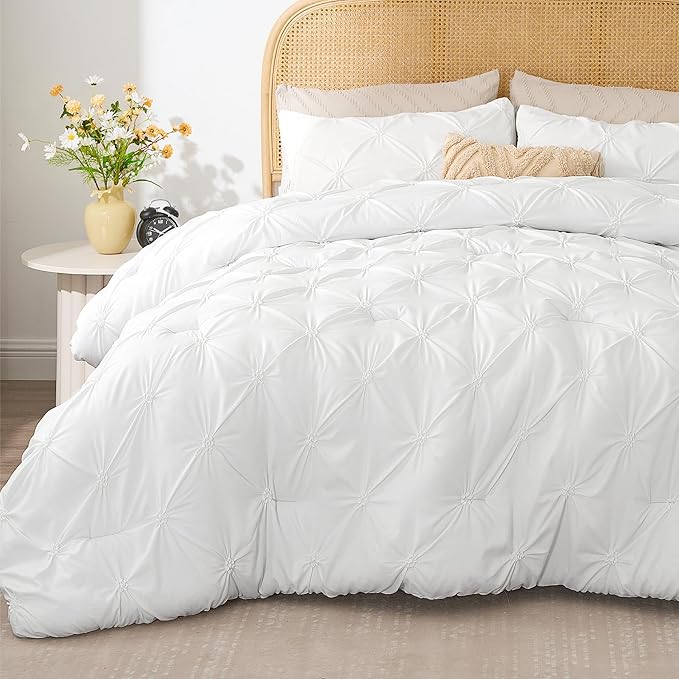 BEDELITE White King Size Comforter Set - Image 2