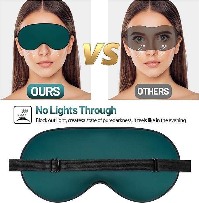 Sleep Mask, Silk Eye Mask for Sleeping - Image 4