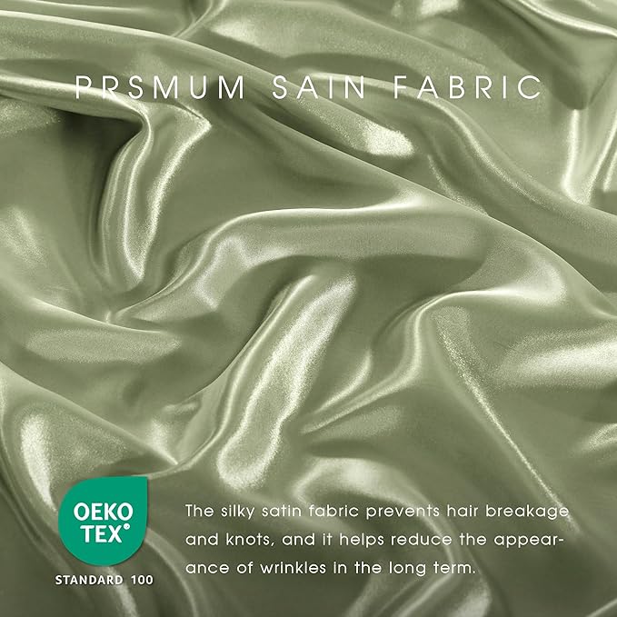 FreshCulture Satin Sheets California King - Image 5