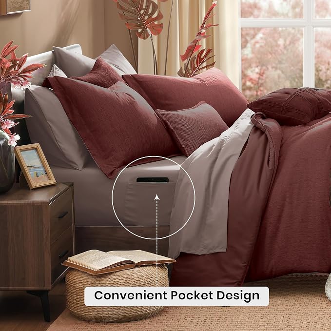 Monbix Queen Comforter Set - Image 4