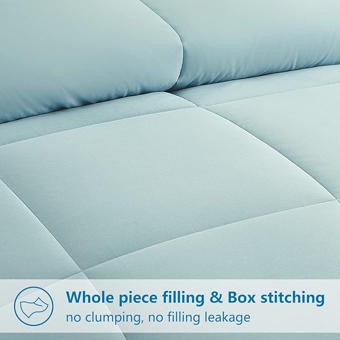 EASELAND Queen Size Down Alternative Comforter - Image 3