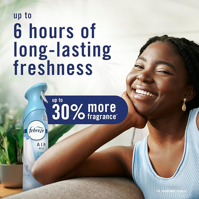 Febreze Air Mist, Air Freshener, Odor Fighting Room Spray, Deodorizer - Image 7