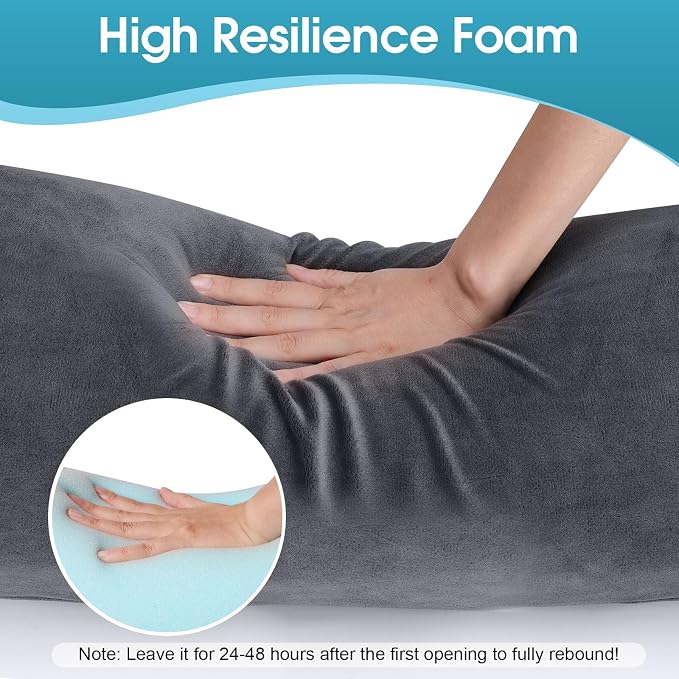 SereneCloud Memory Foam Body Pillow - Image 3
