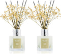 Airkeep Reed Diffuser 3.38 oz 2pk, Clean Linen Scented Reed Diffuser Set by Airkeep