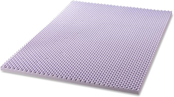 Best Price Mattress 2 Inch Egg Crate Memory Foam Mattress Topper - Image 9