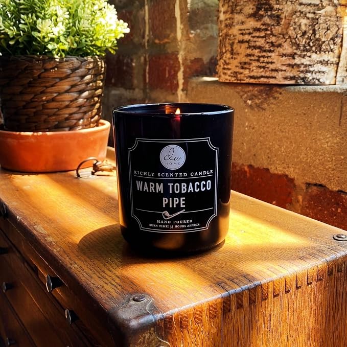 DW Home Warm Tobacco Pipe Scented Candle - Image 4