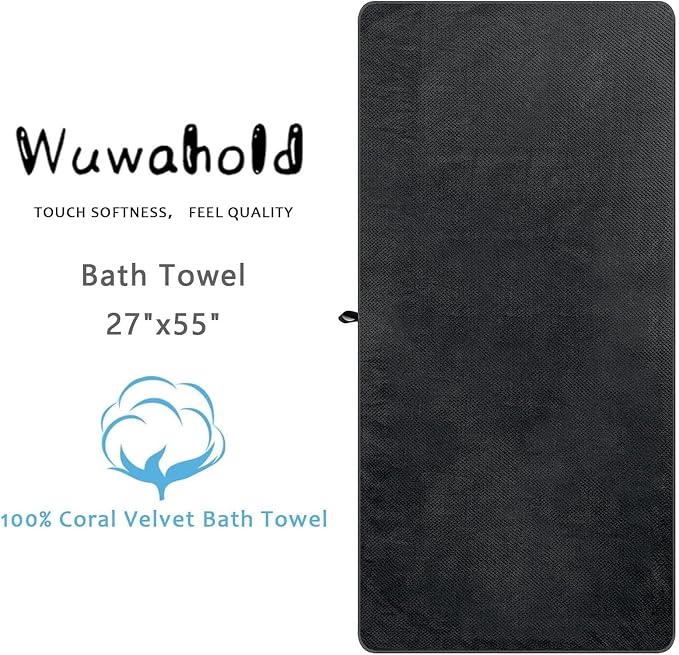 2 Pack Bath Towel Set, Waffle Bath Towel Set, Super Soft Highly Absorbent - Image 8