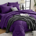 HEVUMYI Purple Twin Comforter Set by HEVUMYI
