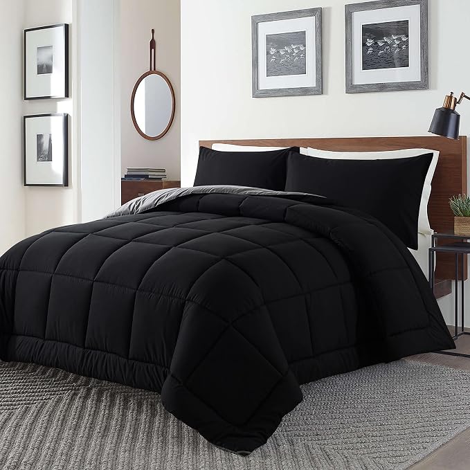 DOWNCOOL Queen Comforter Set -All Season Bedding Comforters Sets - Image 2