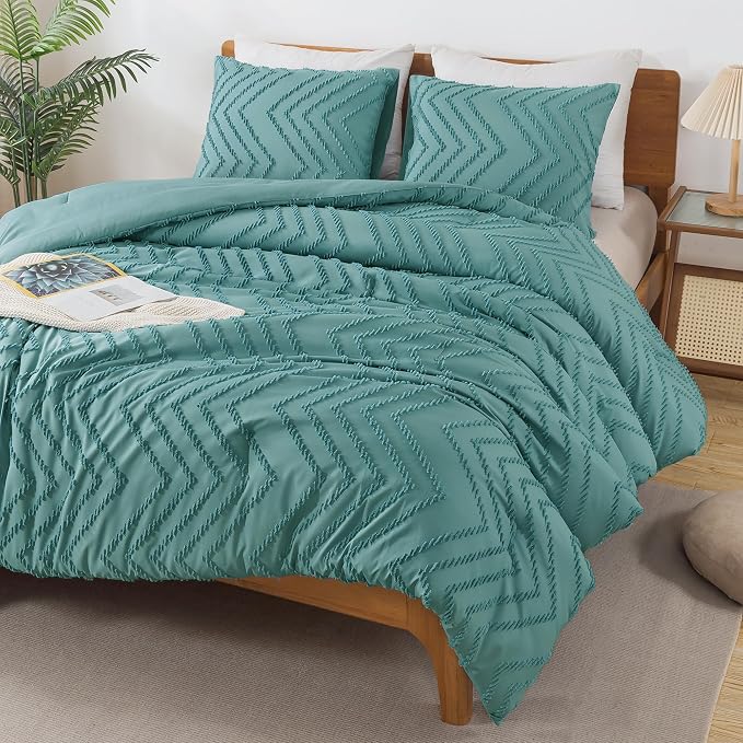 Andency Grayish Teal Twin/Twin XL Comforter Set, Twin Bed Comforter - Image 7