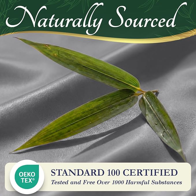DECOLURE 100% Viscose Derived from Bamboo Sheets King Size - Image 7