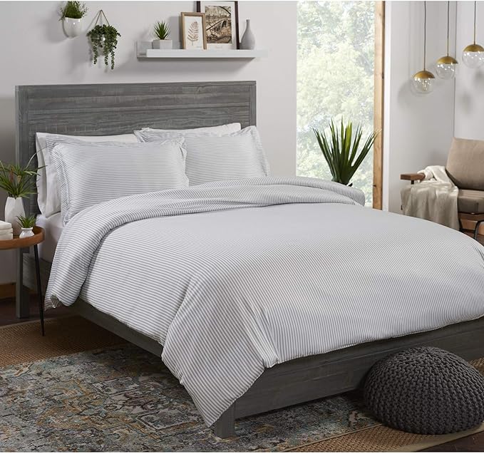 Queen Duvet Cover by Pure Bamboo, 3 Piece Set, Genuine 100% Organic Viscose by PureBamboo