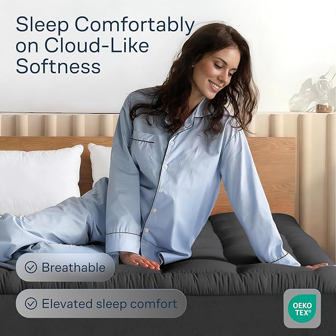 Cloud-Like King Mattress Topper - Image 2