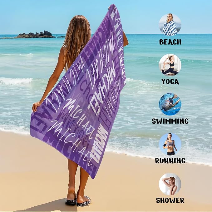 JML Personalized Beach Towel - Image 6