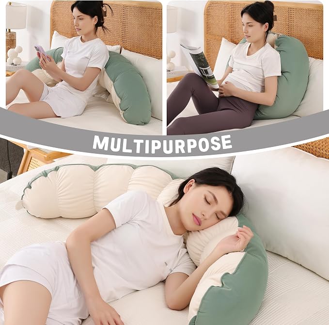 Peallow – Long Round Body Pillow - Image 6
