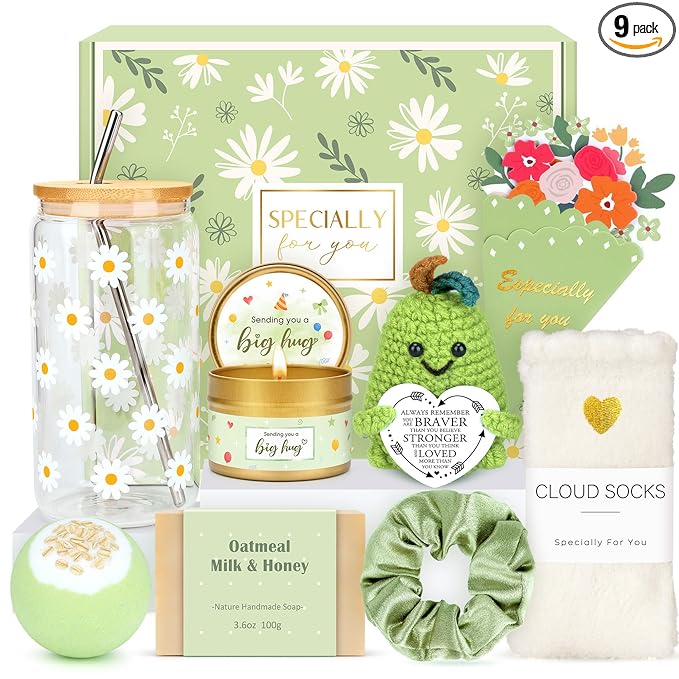 Gift Baskets for Women Unique Birthday Gifts for Women self care cheer up gifts by CHESACE